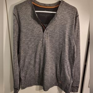 Tommy Bahama Mens Medium Black Henley